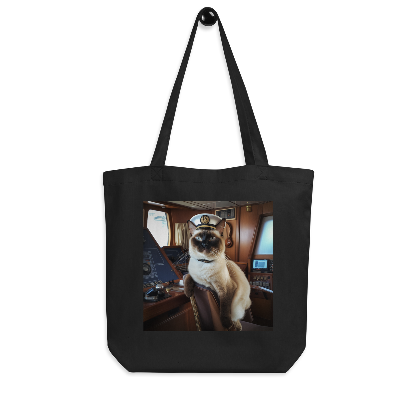 Siamese CruiseShipCaptain Eco Tote Bag