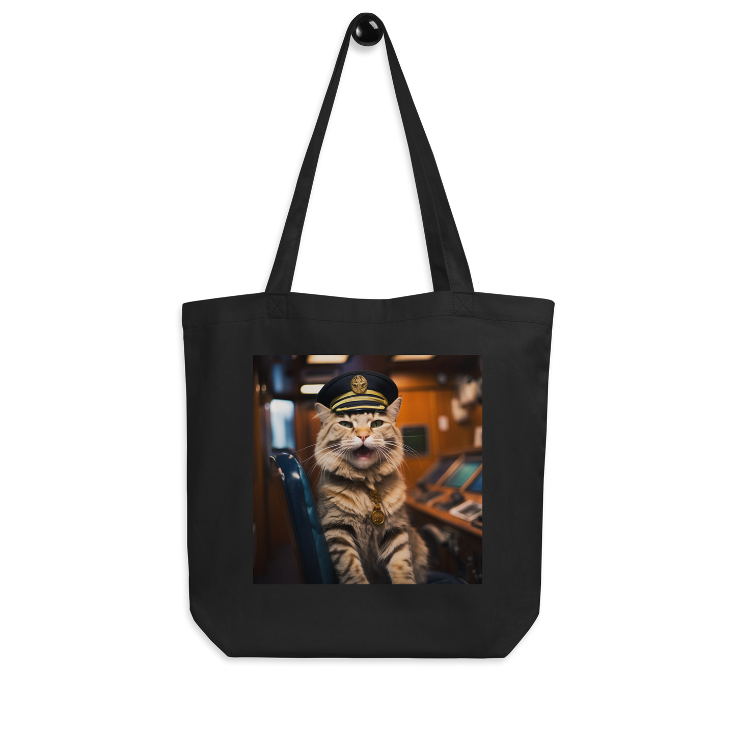 Maine Coon CruiseShipCaptain Eco Tote Bag