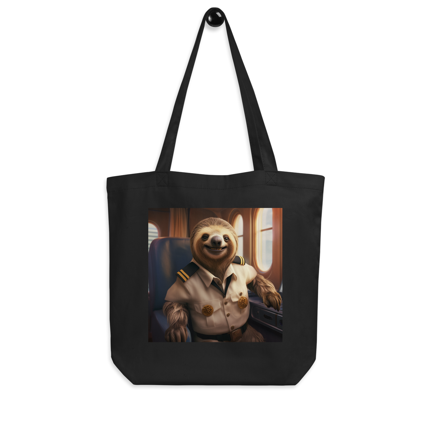 Sloth CruiseShipCaptain Eco Tote Bag