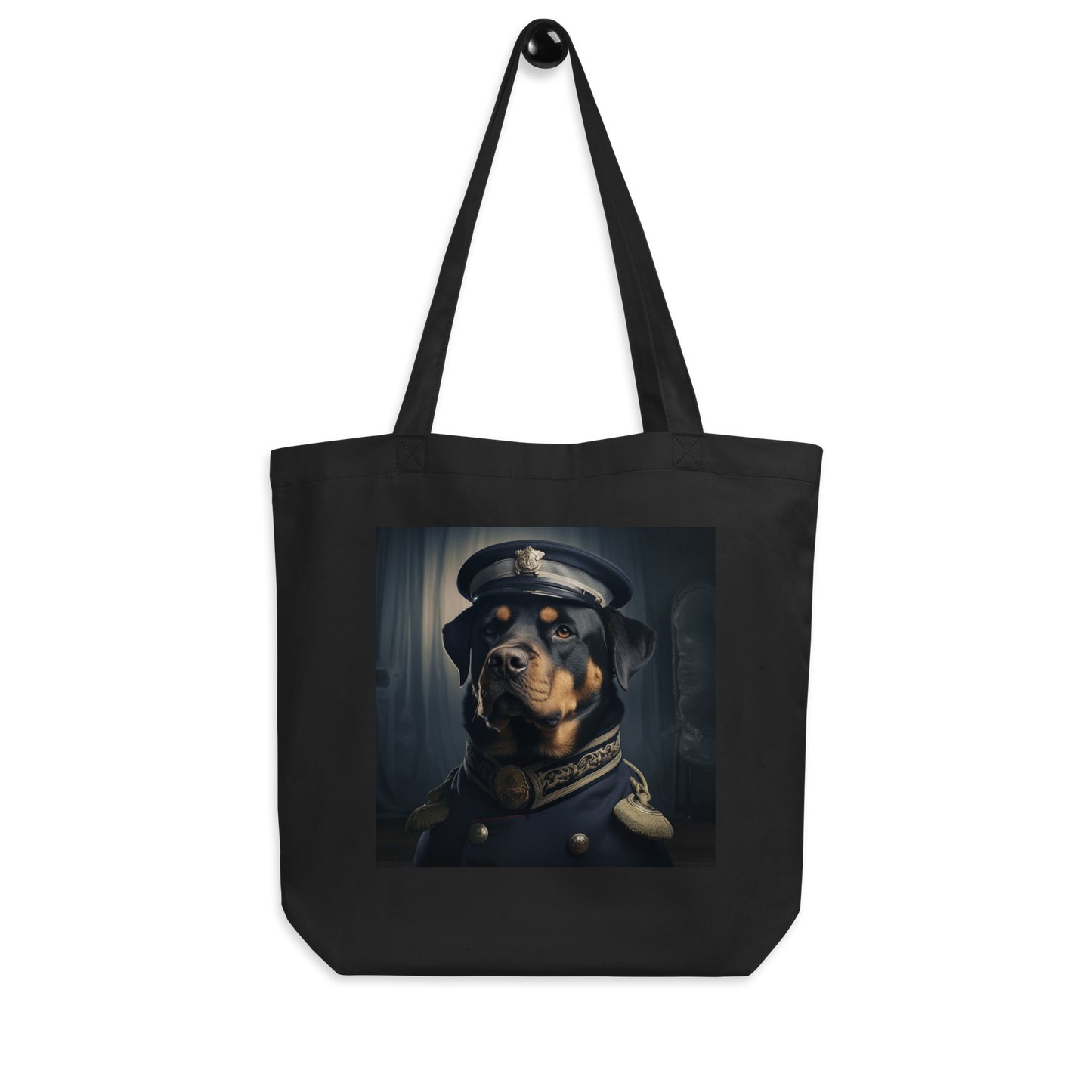 Rottweiler NavyOfficer Eco Tote Bag