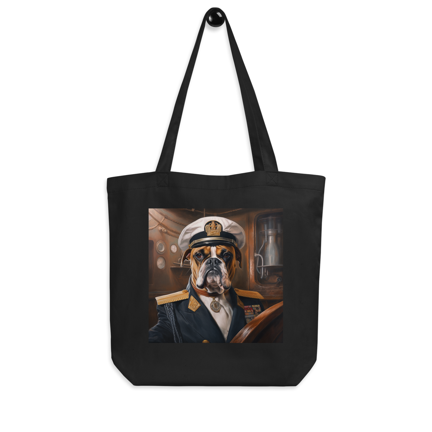 Boxer NavyOfficer Eco Tote Bag