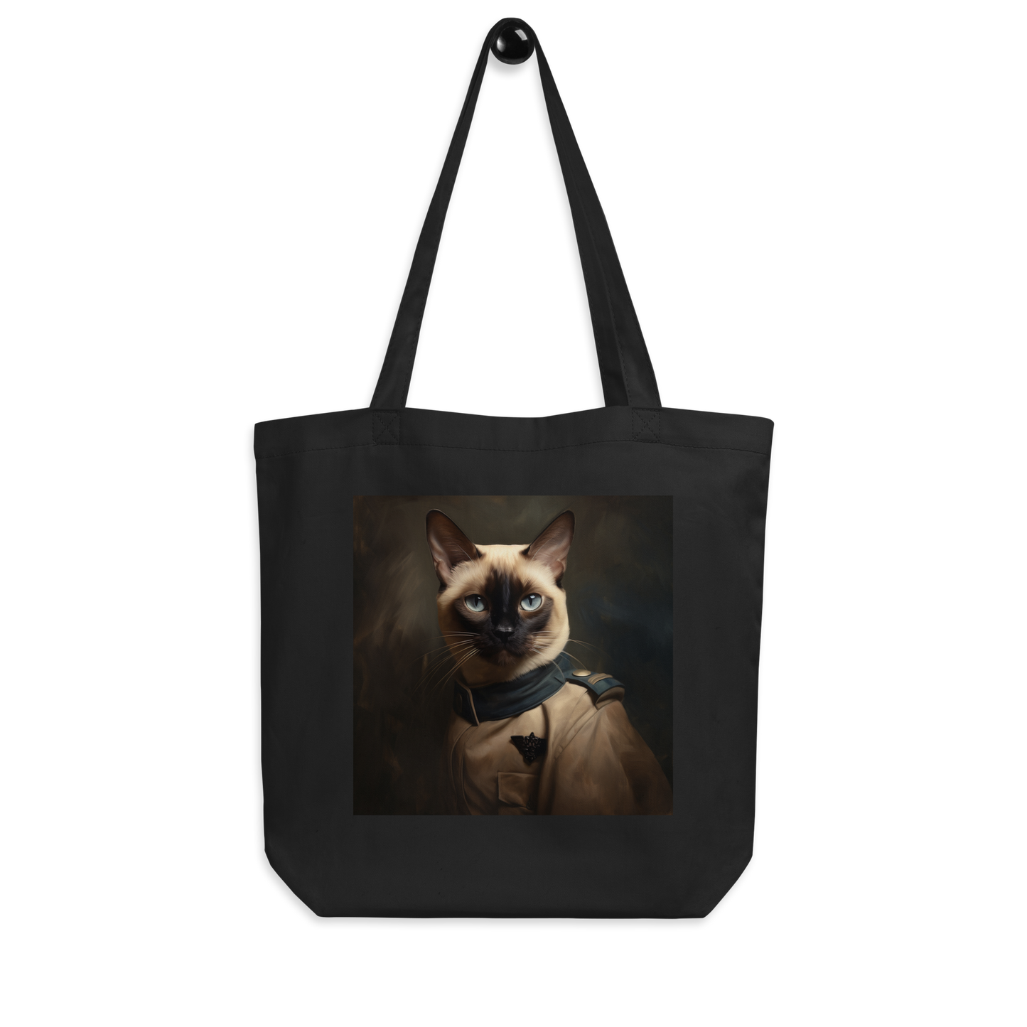 Siamese NavyOfficer Eco Tote Bag