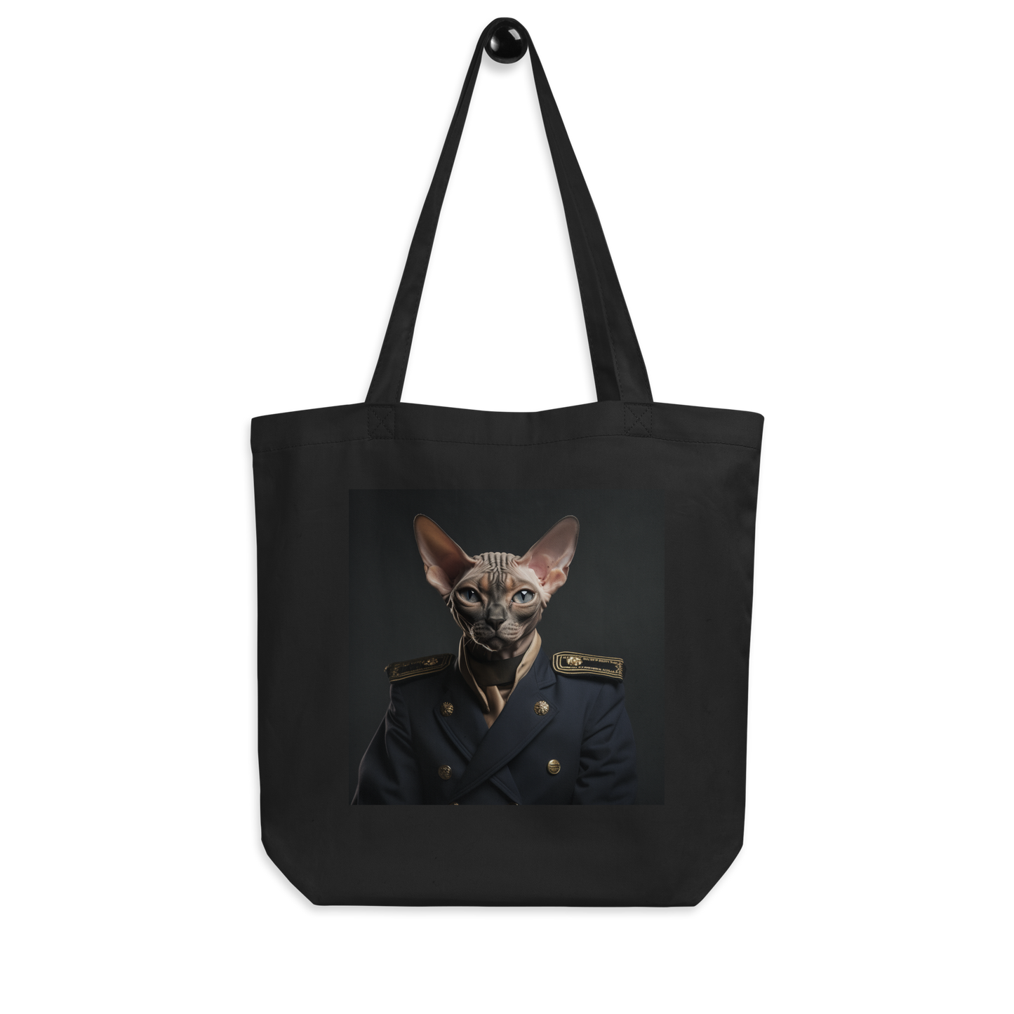 Sphynx NavyOfficer Eco Tote Bag