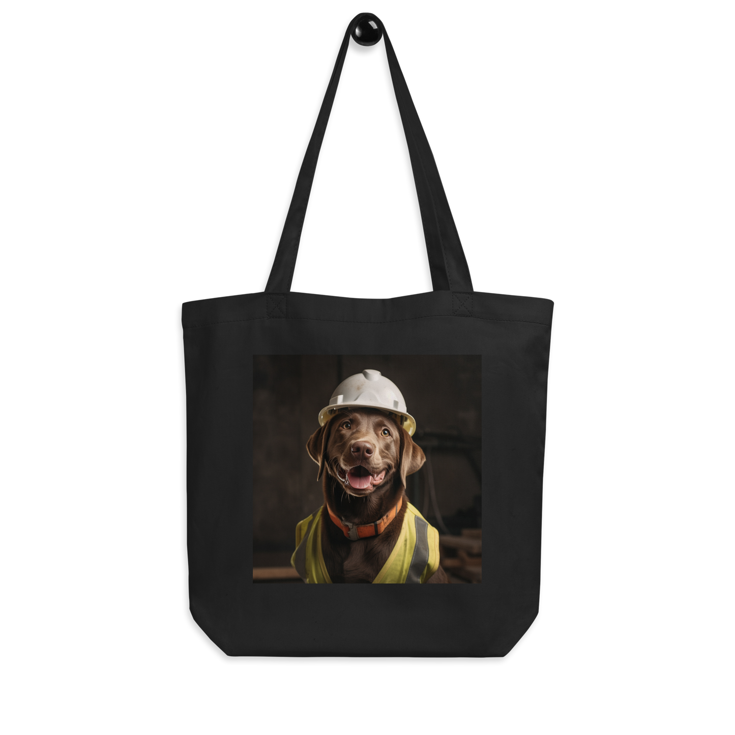 Labrador Retriever ConstructionWorker Eco Tote Bag