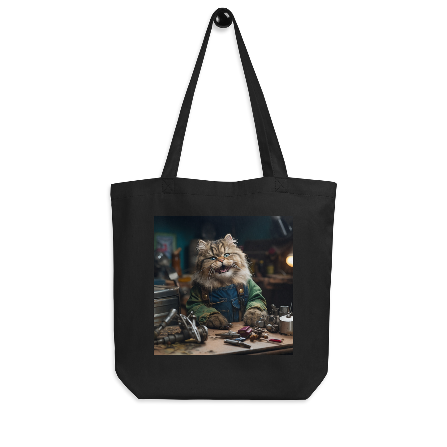 Maine Coon AutoMechanic Eco Tote Bag