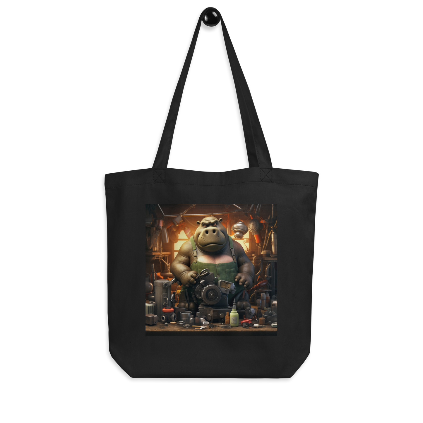 Hippo AutoMechanic Eco Tote Bag