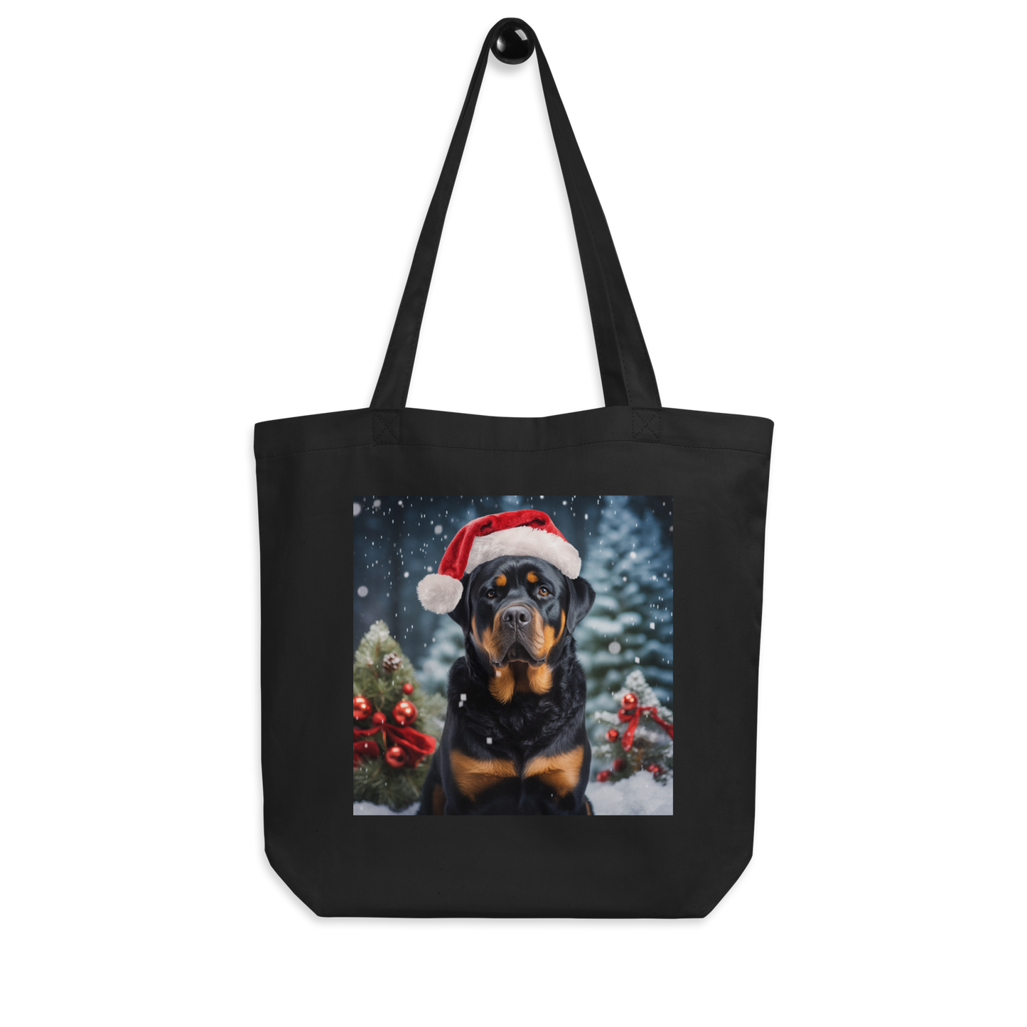 Rottweiler Christmas Eco Tote Bag