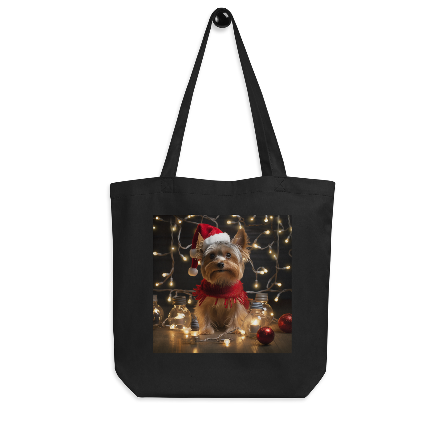 Yorkshire Terrier Christmas Eco Tote Bag