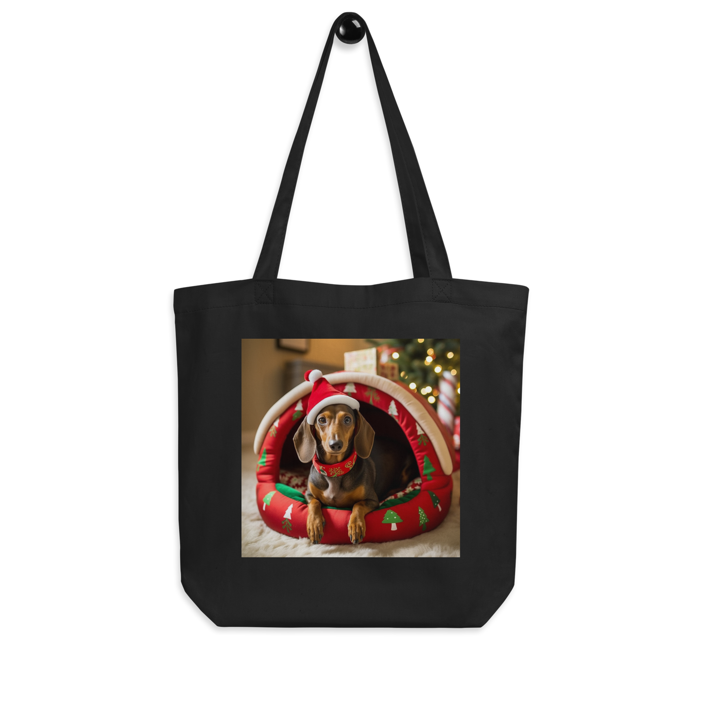 Dachshund Christmas Eco Tote Bag