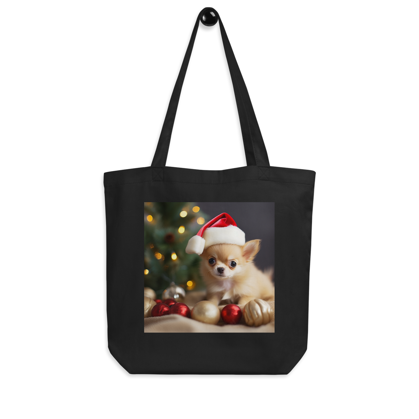 Chihuahua Christmas Eco Tote Bag