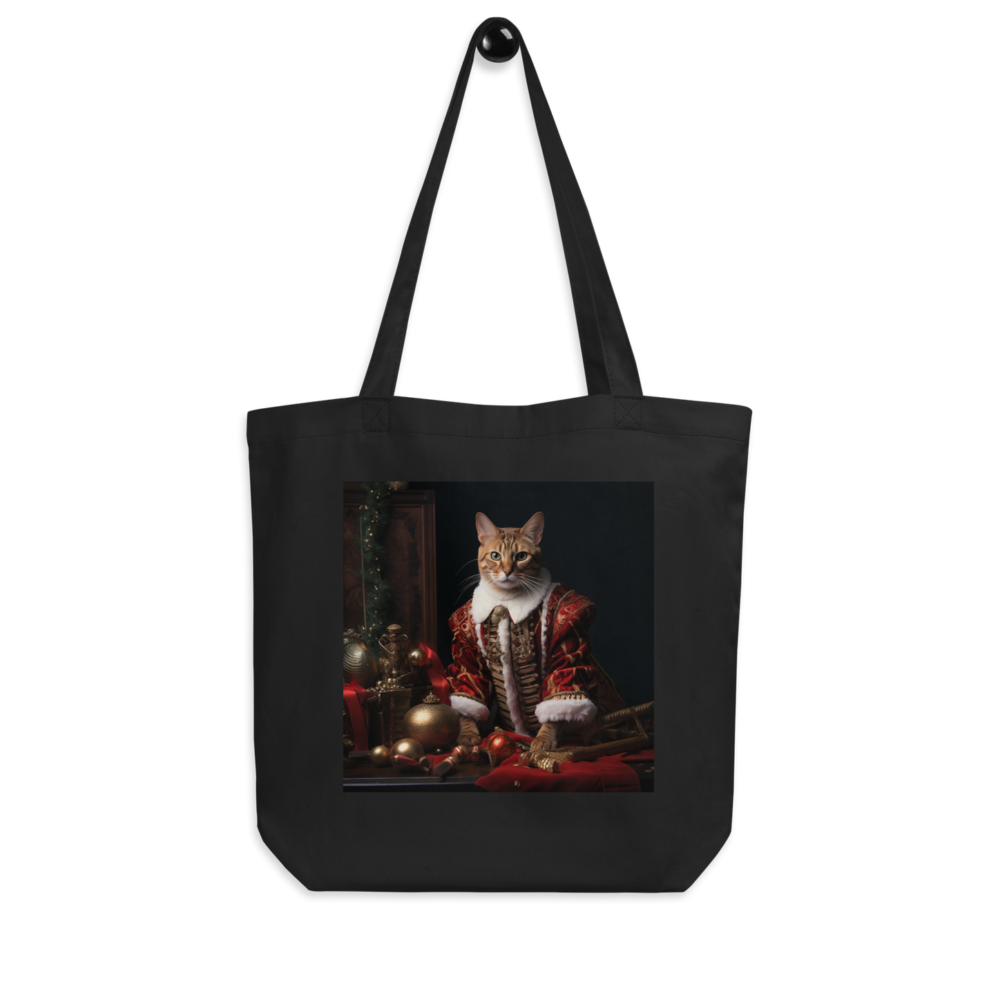 Domestic Shorthair Christmas Eco Tote Bag