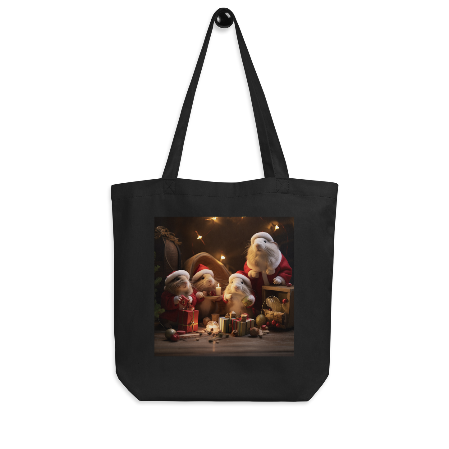 Guinea Pigs Christmas Eco Tote Bag