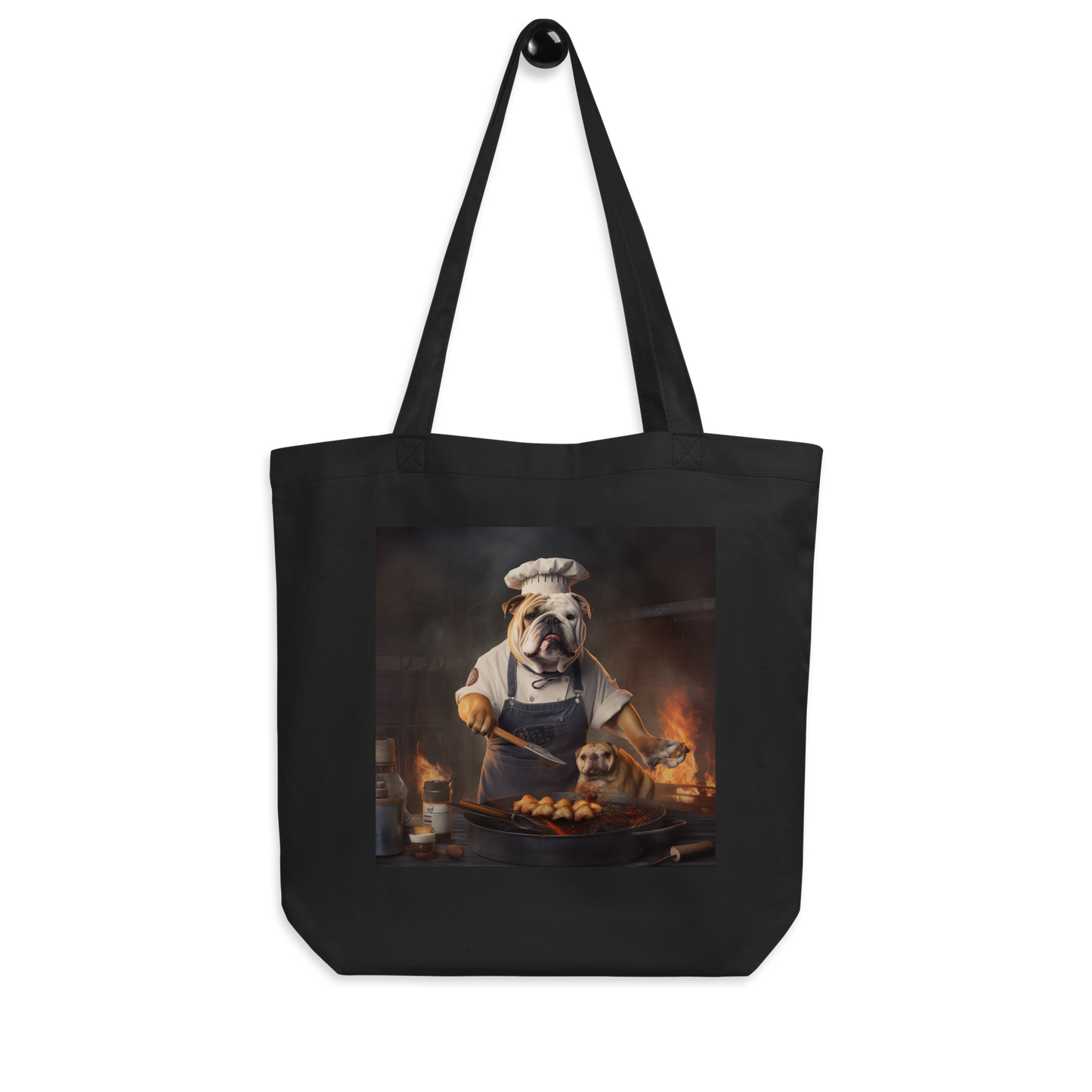 Bulldog Chef Eco Tote Bag