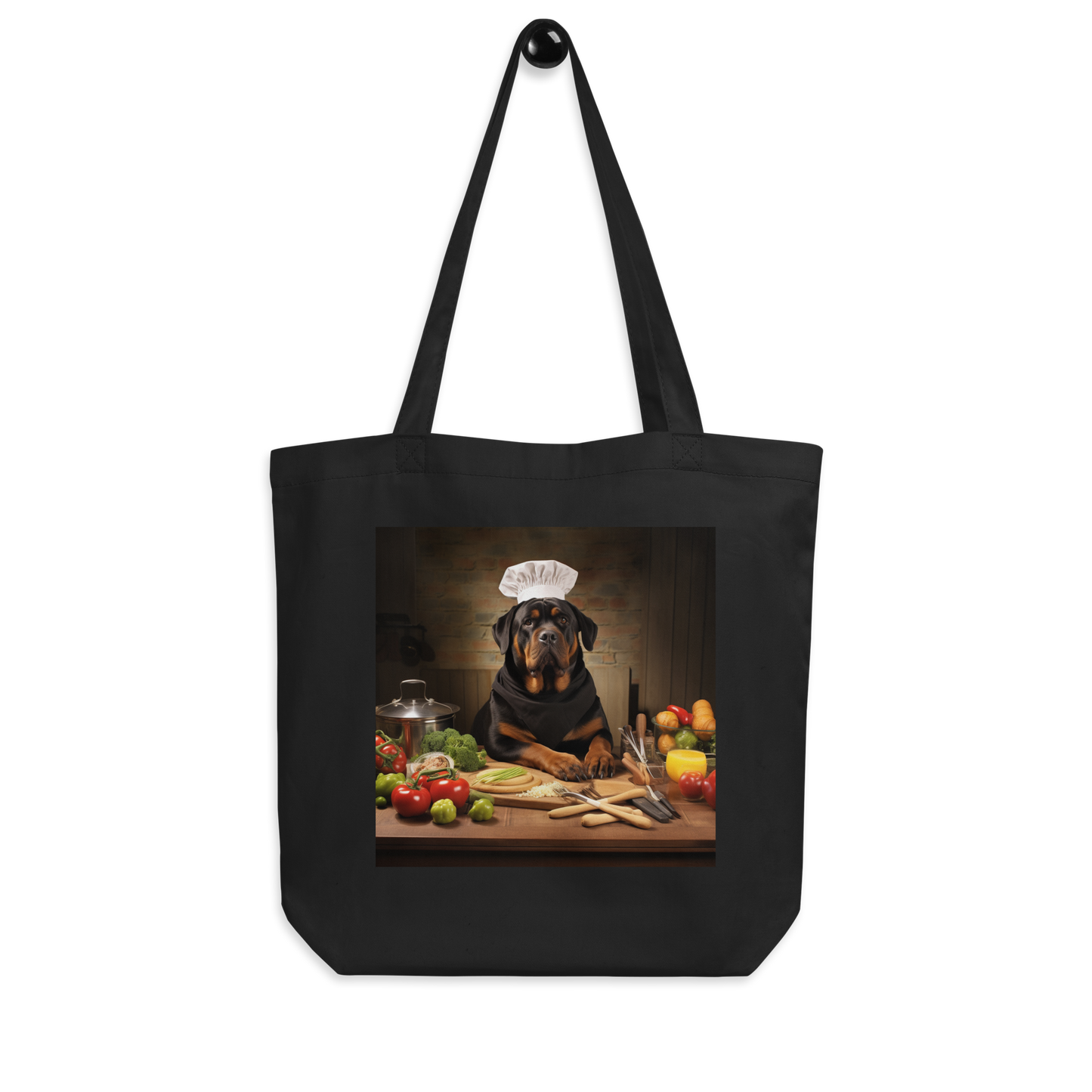 Rottweiler Chef Eco Tote Bag