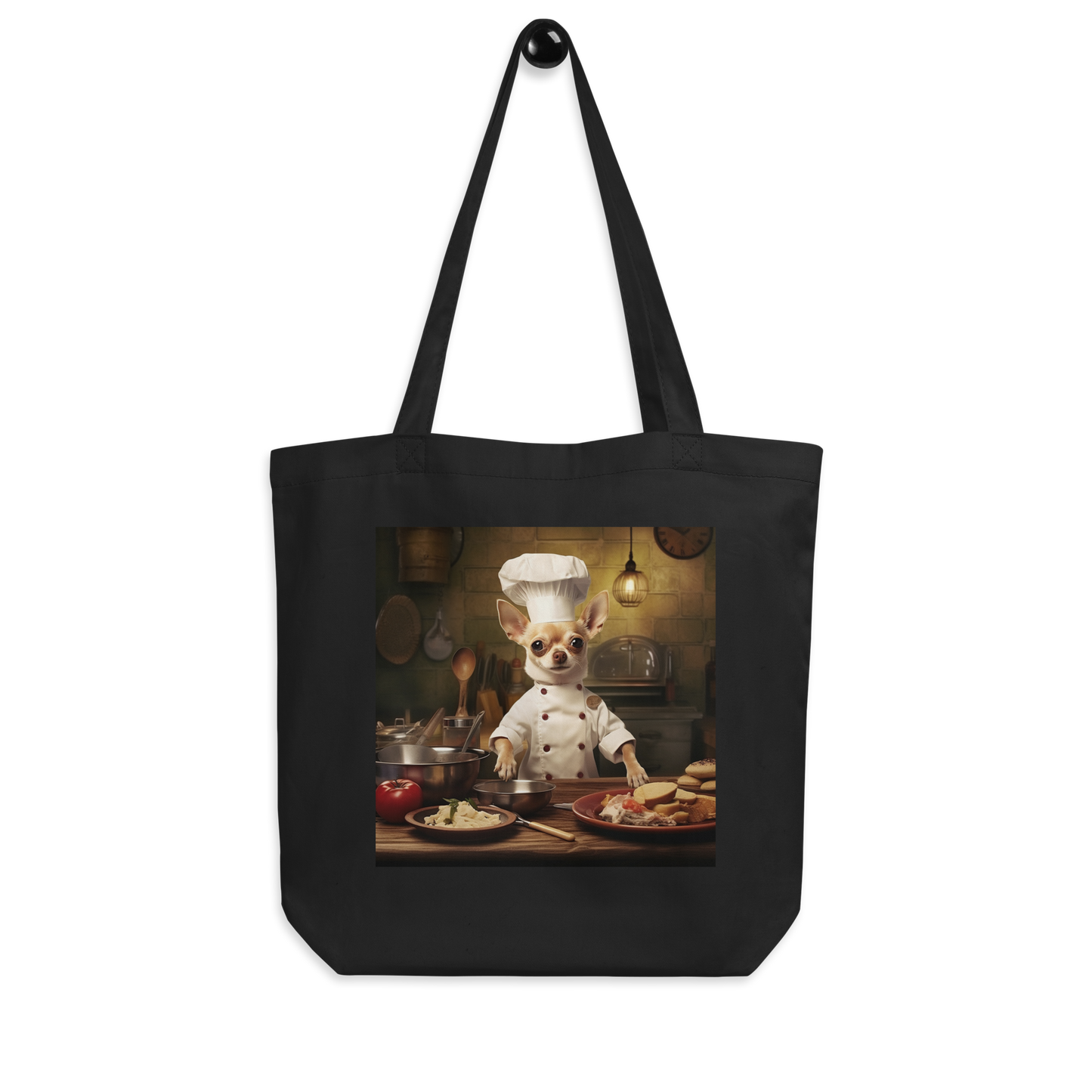 Chihuahua Chef Eco Tote Bag