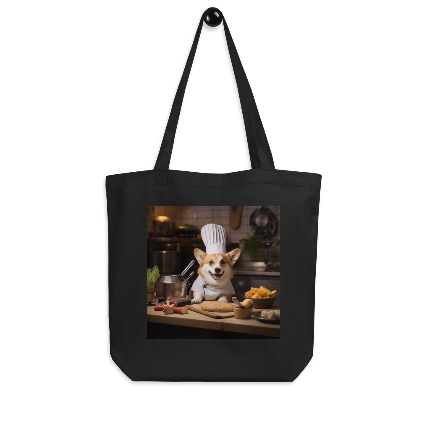 Pembroke Welsh Corgi Chef Eco Tote Bag