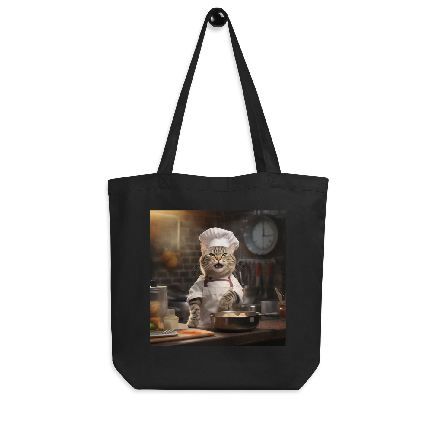 Domestic Shorthair Chef Eco Tote Bag