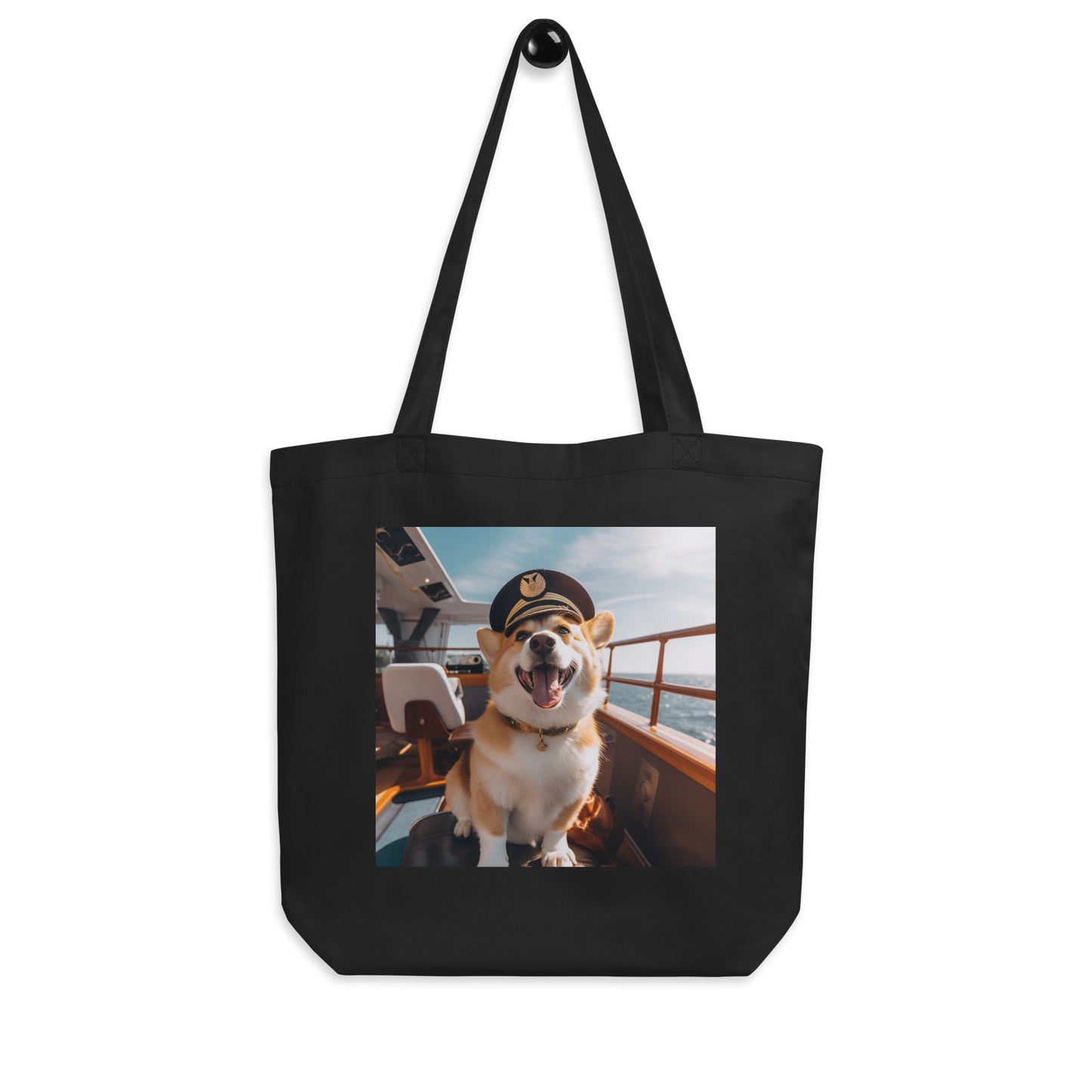 Pembroke Welsh corgi CruiseShipCaptain Eco Tote Bag