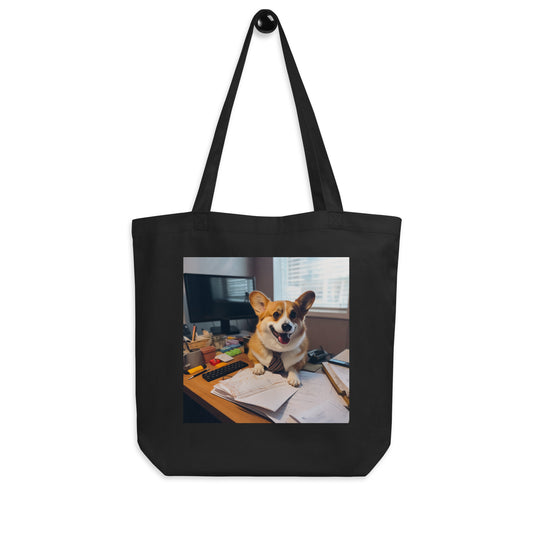 Pembroke Welsh corgi Accountant Eco Tote Bag