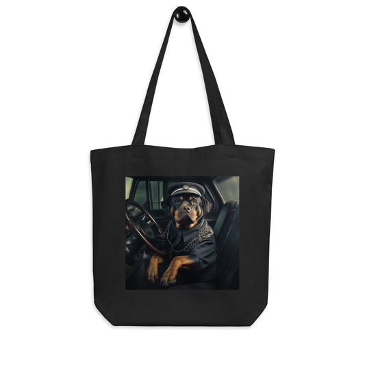 Rottweiler Bus Driver Eco Tote Bag