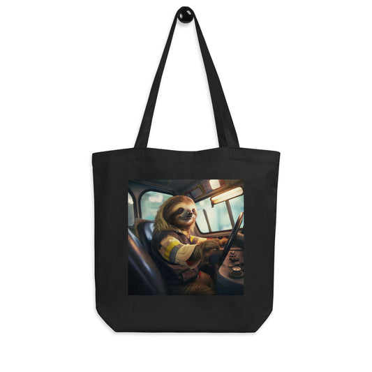 Sloth Bus Driver Eco Tote Bag