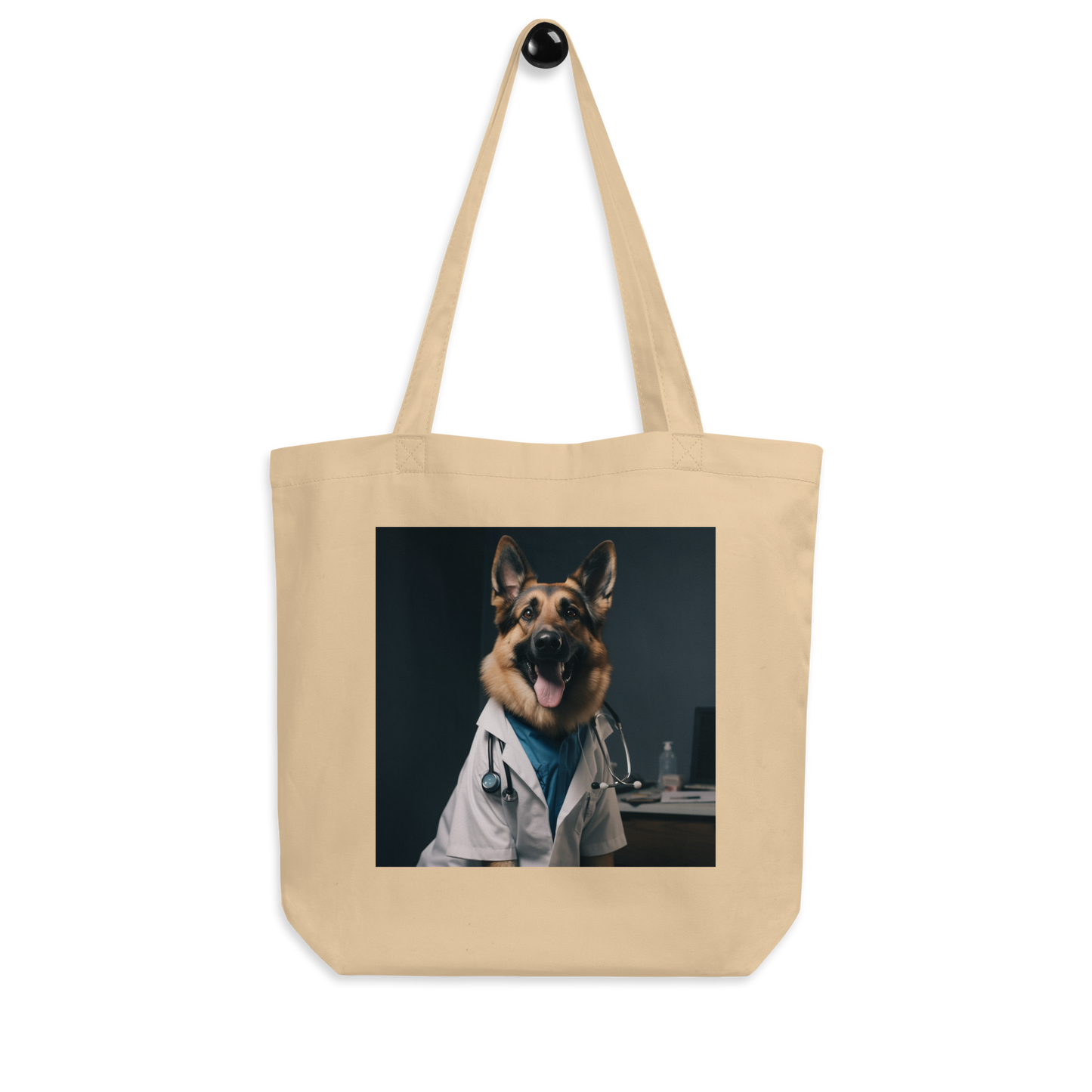 German Shepherd Doctor Eco Tote Bag