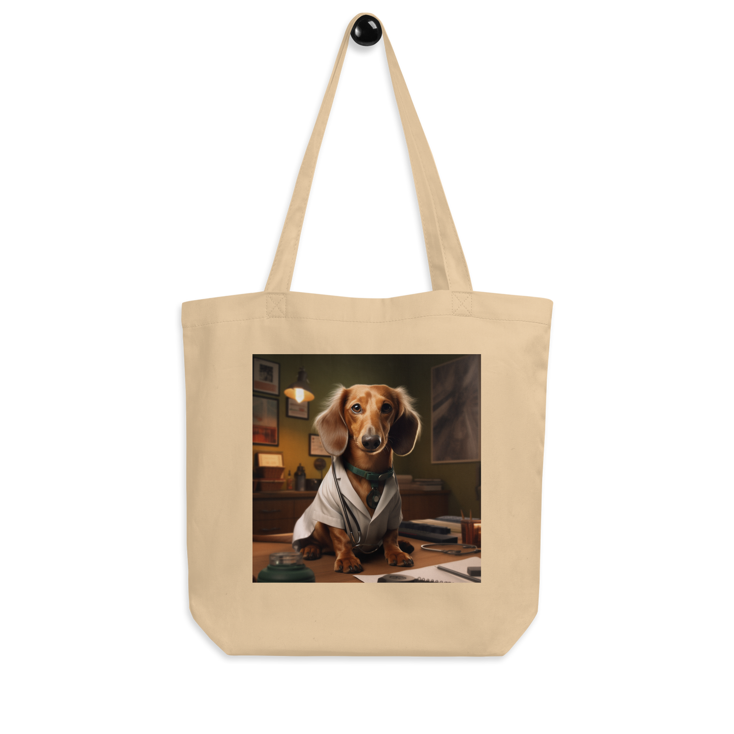 Dachshund Doctor Eco Tote Bag