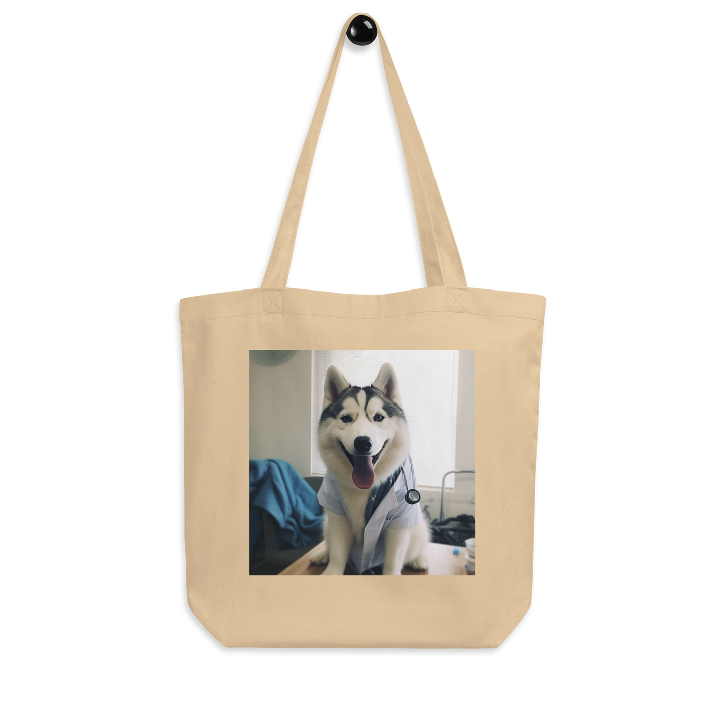 Siberian Husky Doctor Eco Tote Bag