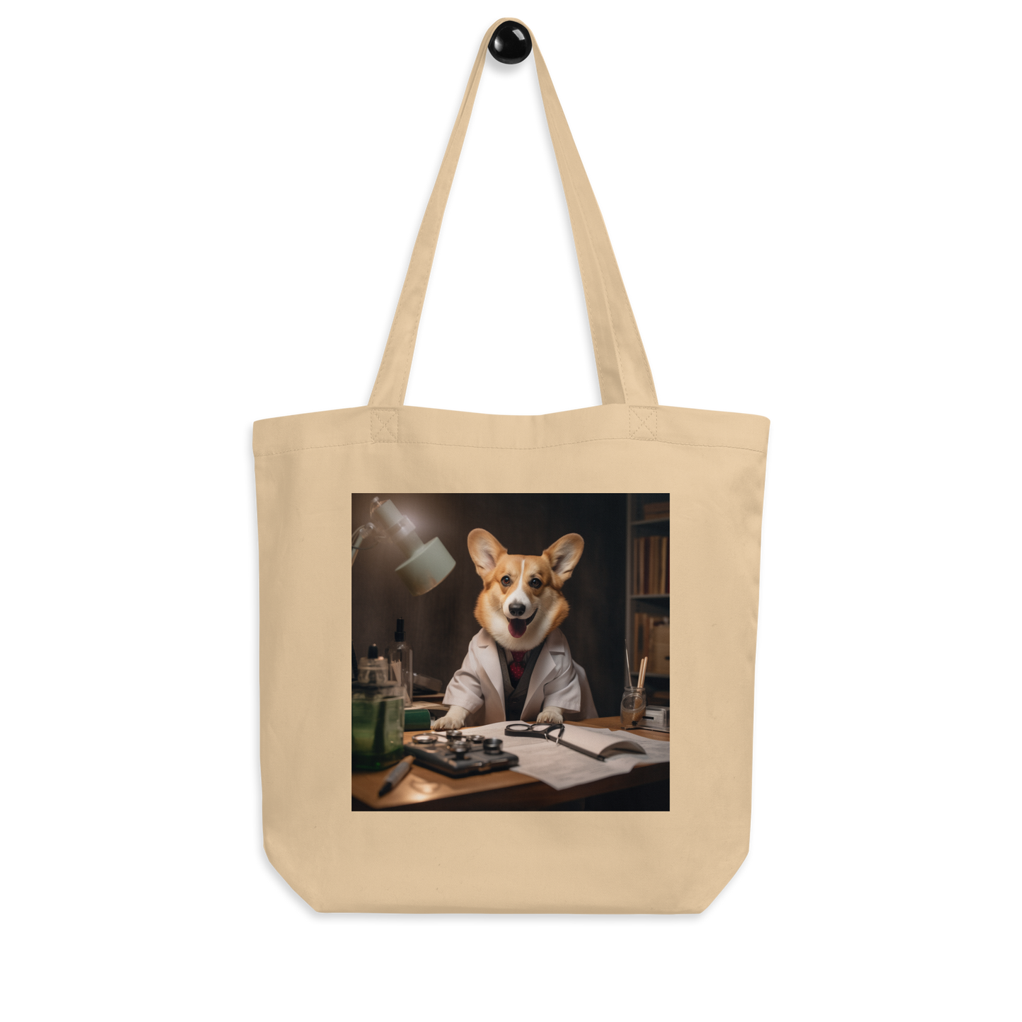 Pembroke Welsh Corgi Doctor Eco Tote Bag