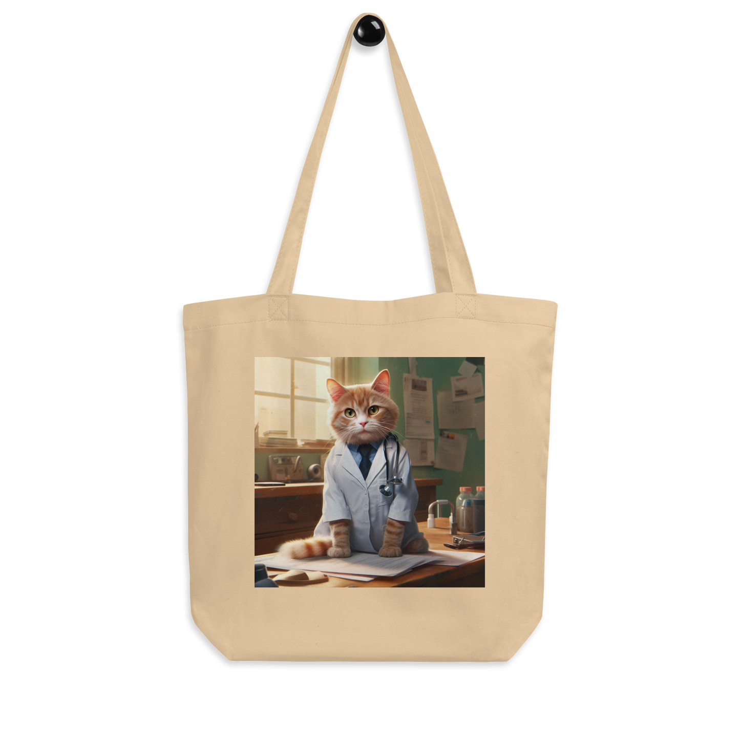 Domestic Shorthair Doctor Eco Tote Bag