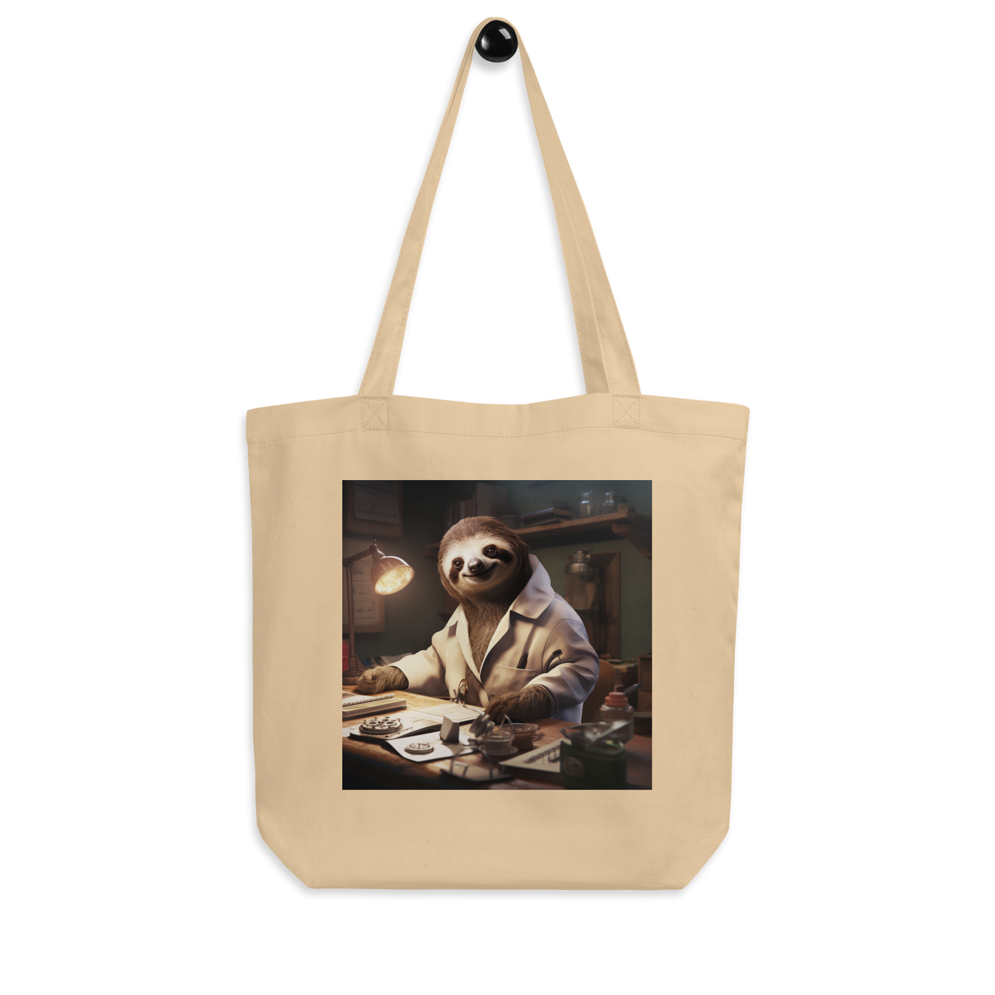 Sloth Doctor Eco Tote Bag