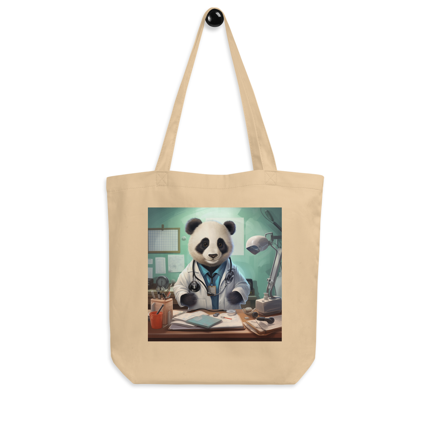 Panda Doctor Eco Tote Bag