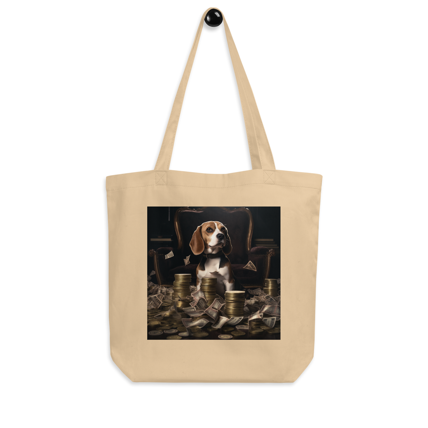 Beagle Millionaire Eco Tote Bag