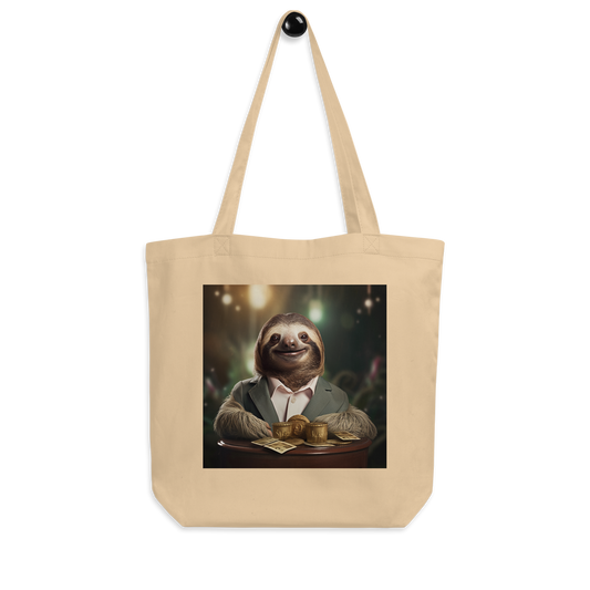 Sloth Millionaire Eco Tote Bag