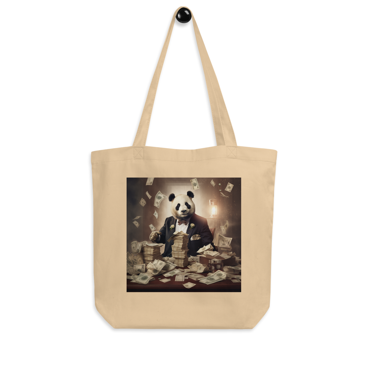 Panda Millionaire Eco Tote Bag