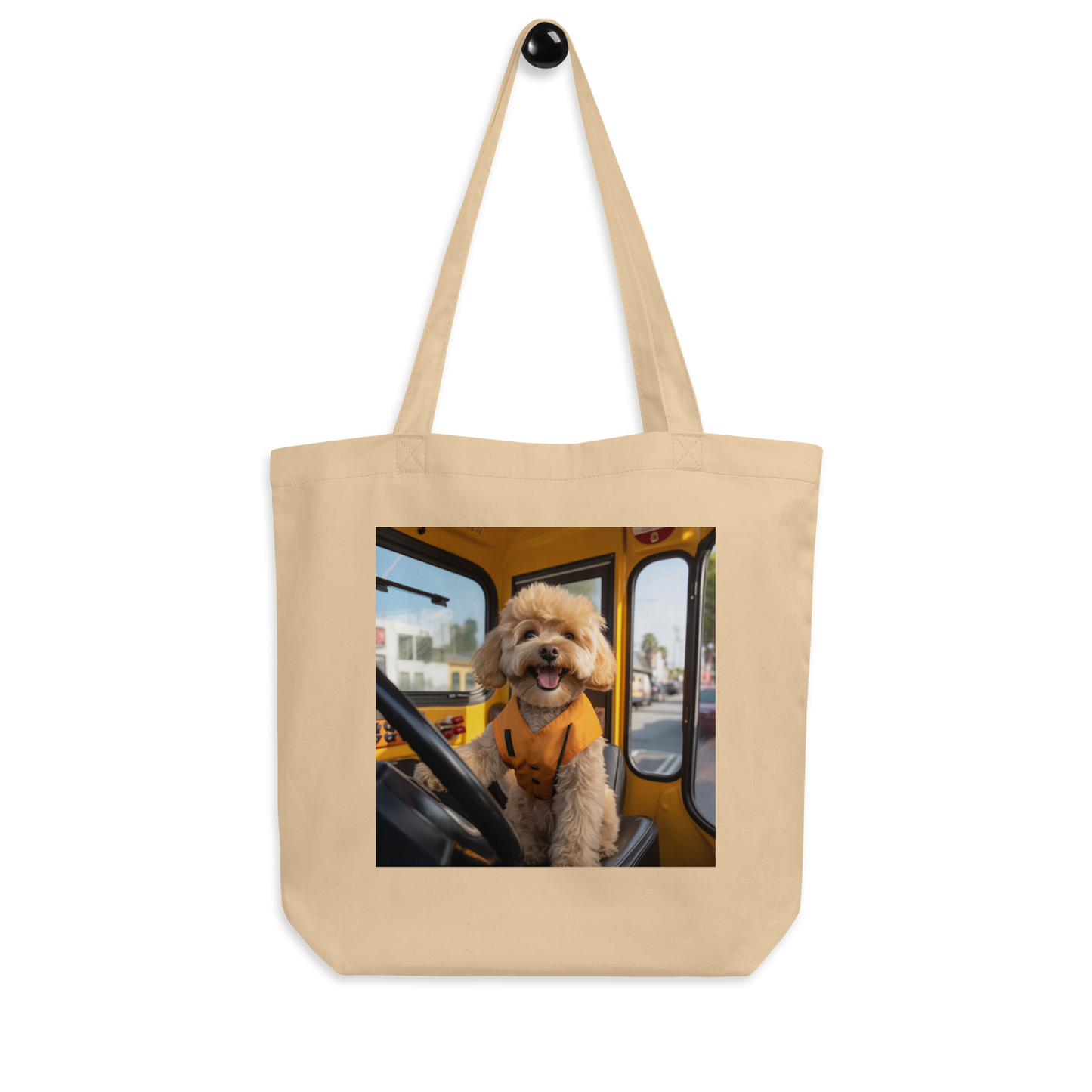 Poodle Bus Driver Eco Tote Bag