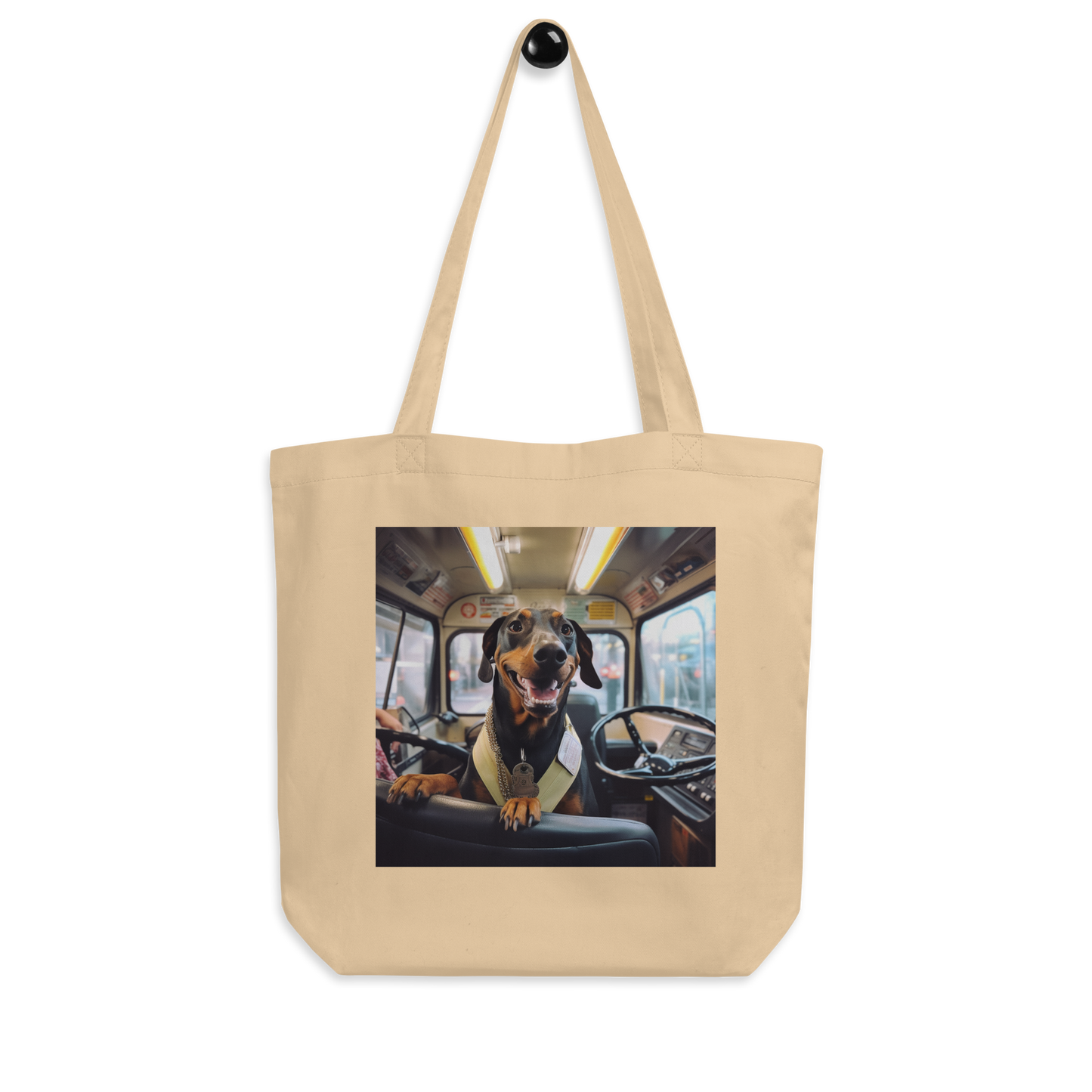 Dachshund Bus Driver Eco Tote Bag