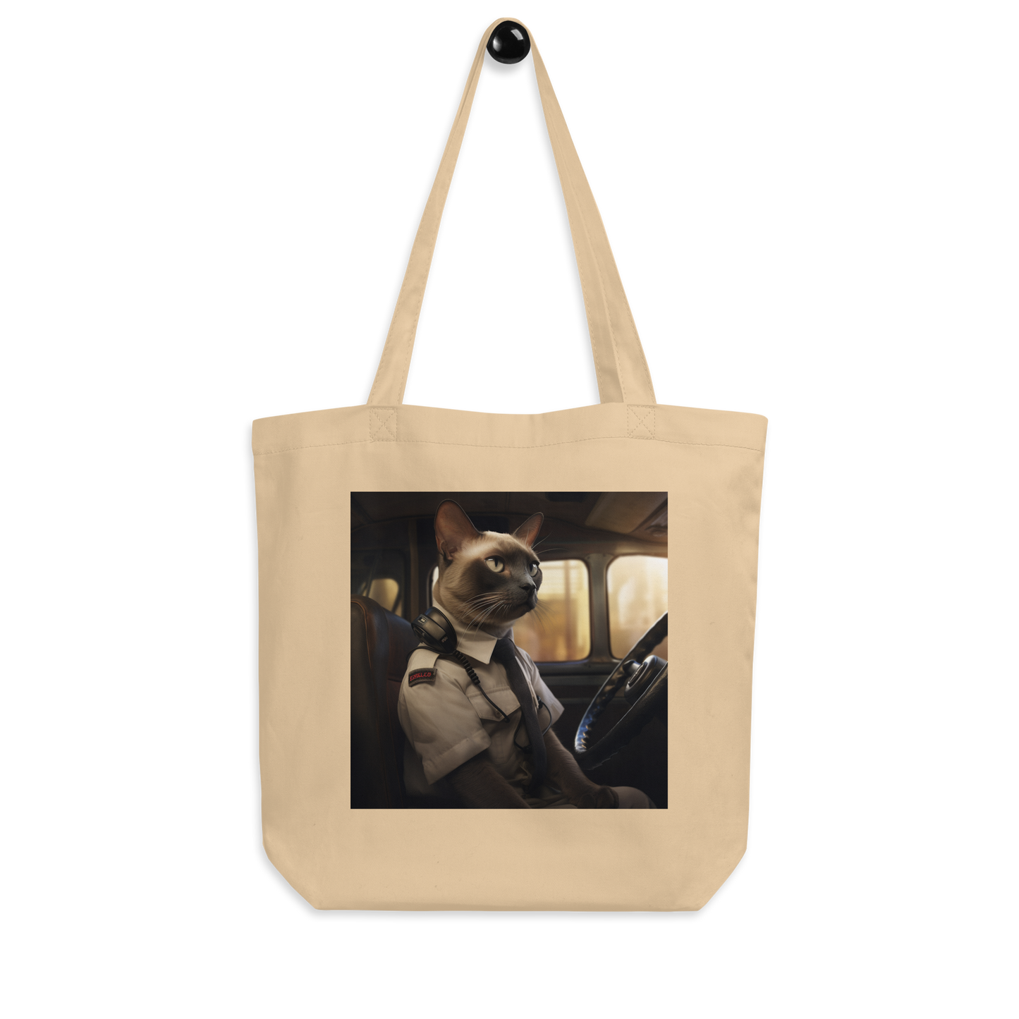 Siamese Bus Driver Eco Tote Bag