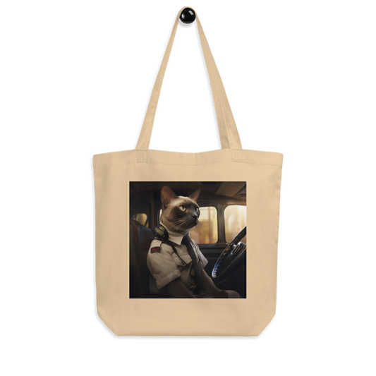 Siamese Bus Driver Eco Tote Bag