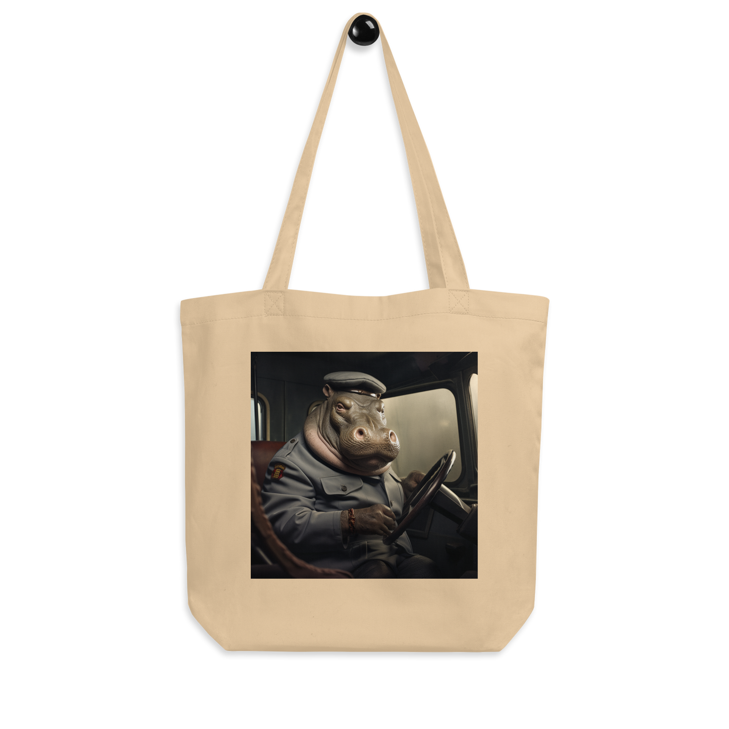 Hippo Bus Driver Eco Tote Bag