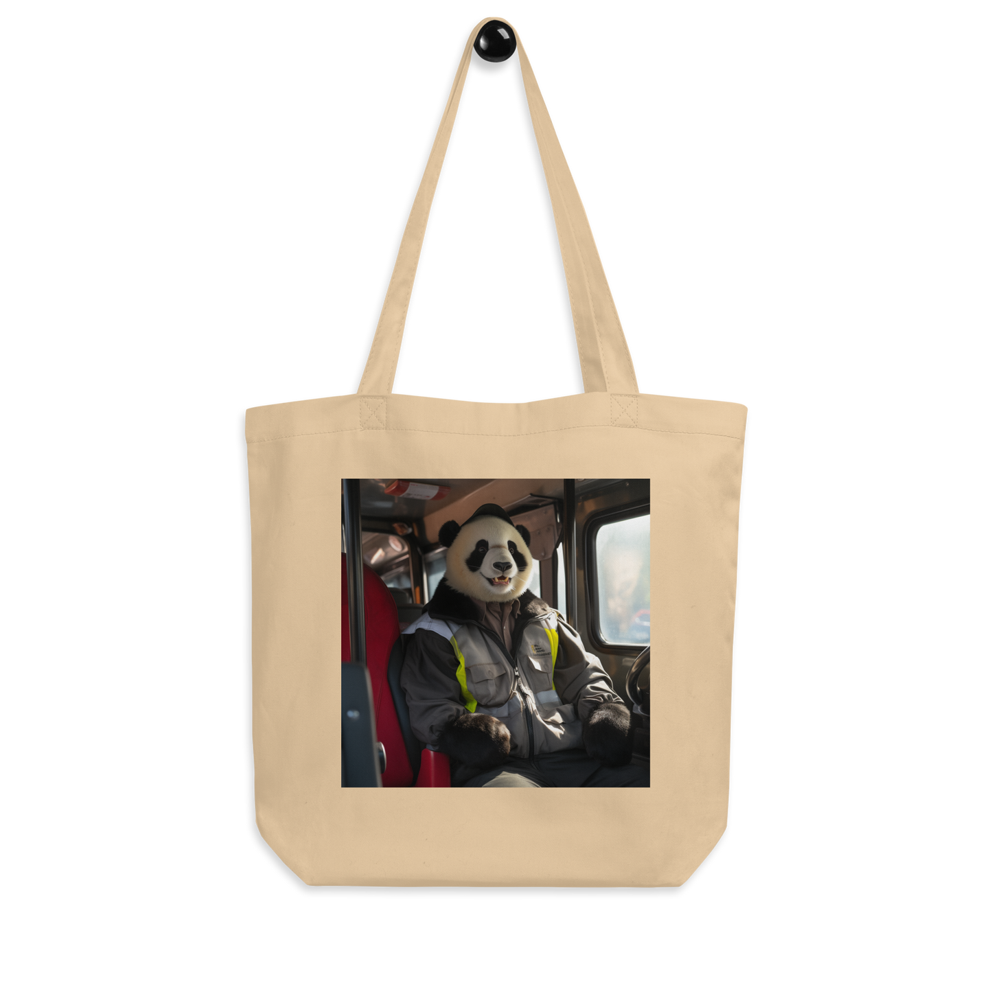 Panda Bus Driver Eco Tote Bag