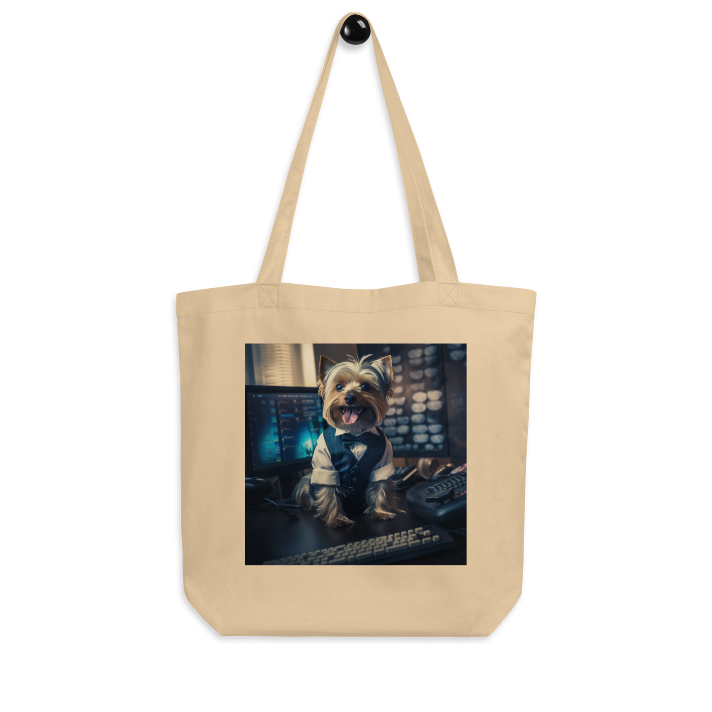 Yorkshire Terrier Stock Trader Eco Tote Bag