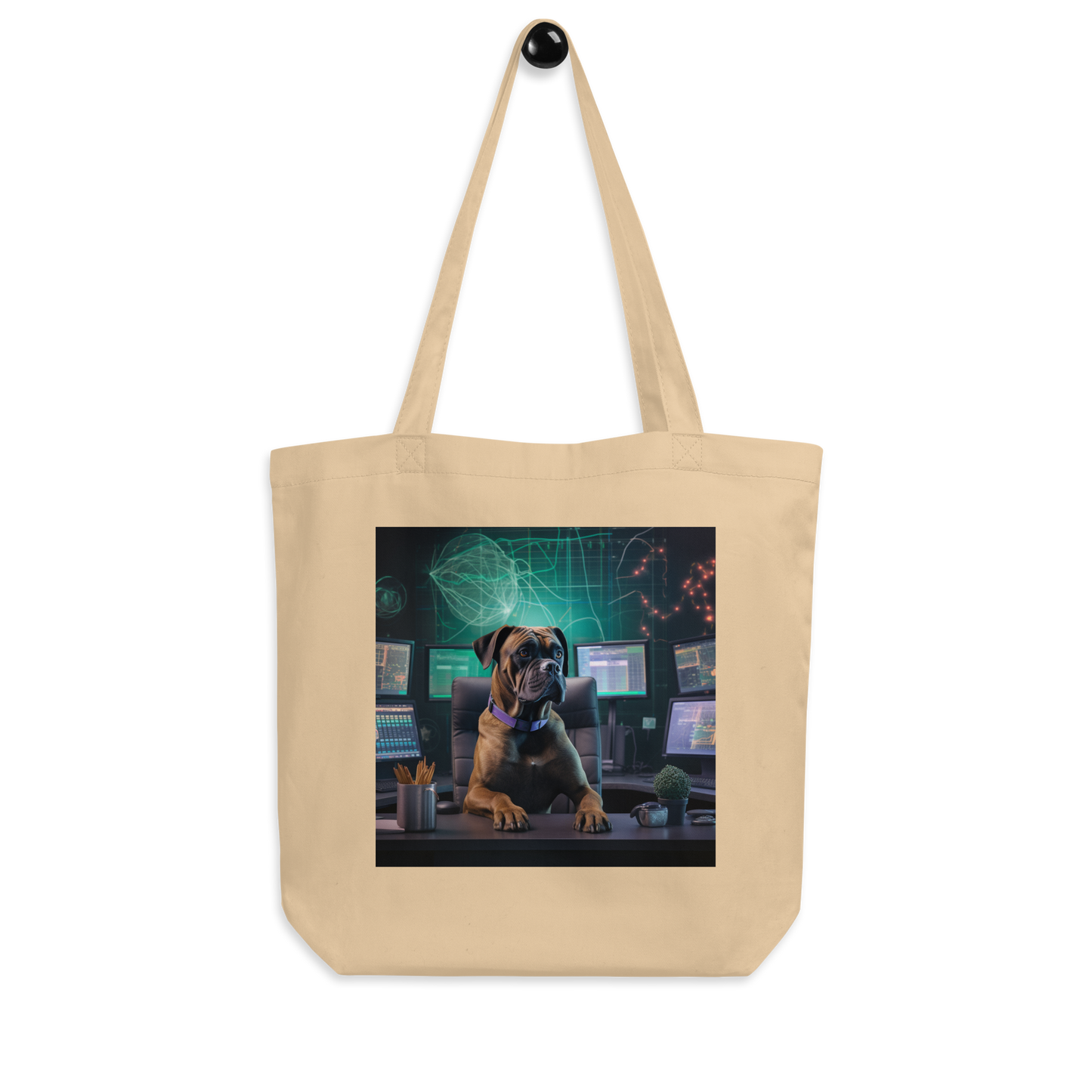 Boxer Stock Trader Eco Tote Bag