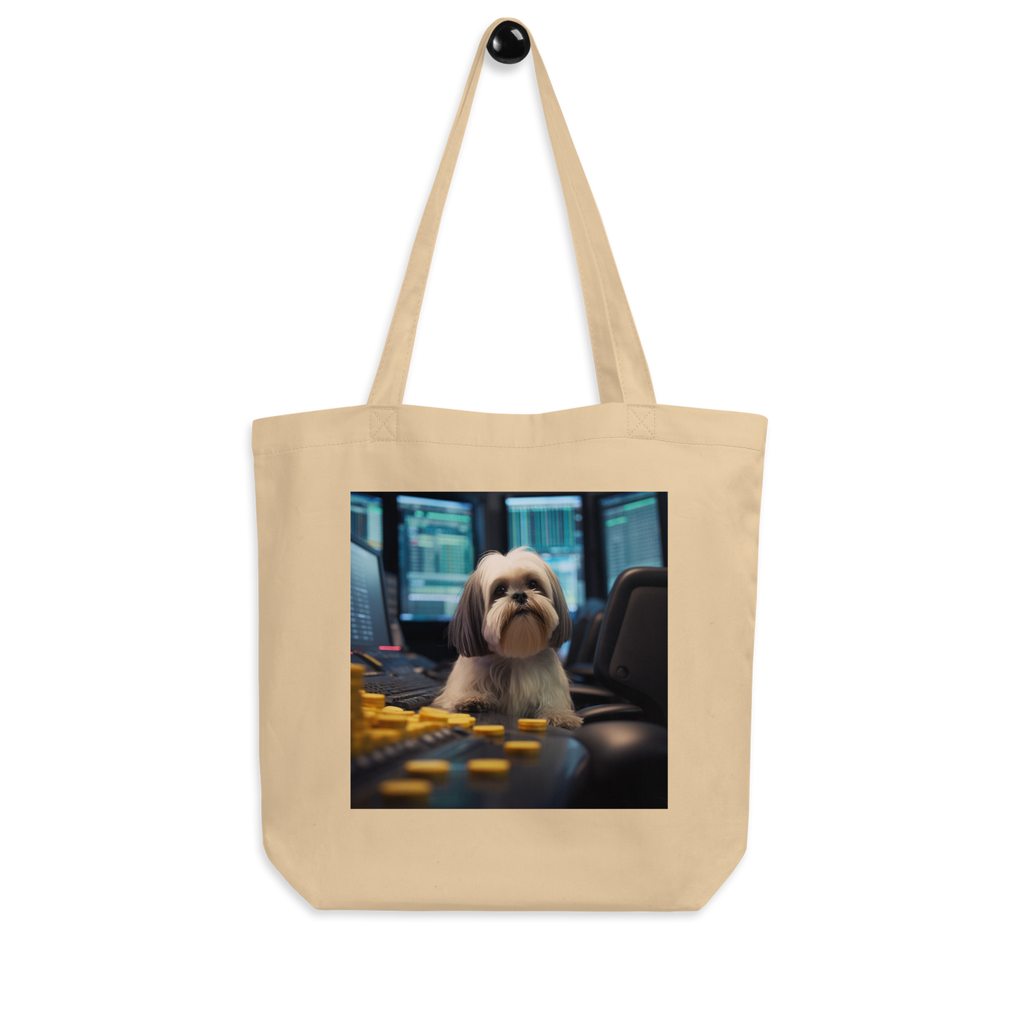 Shih Tzu Stock Trader Eco Tote Bag