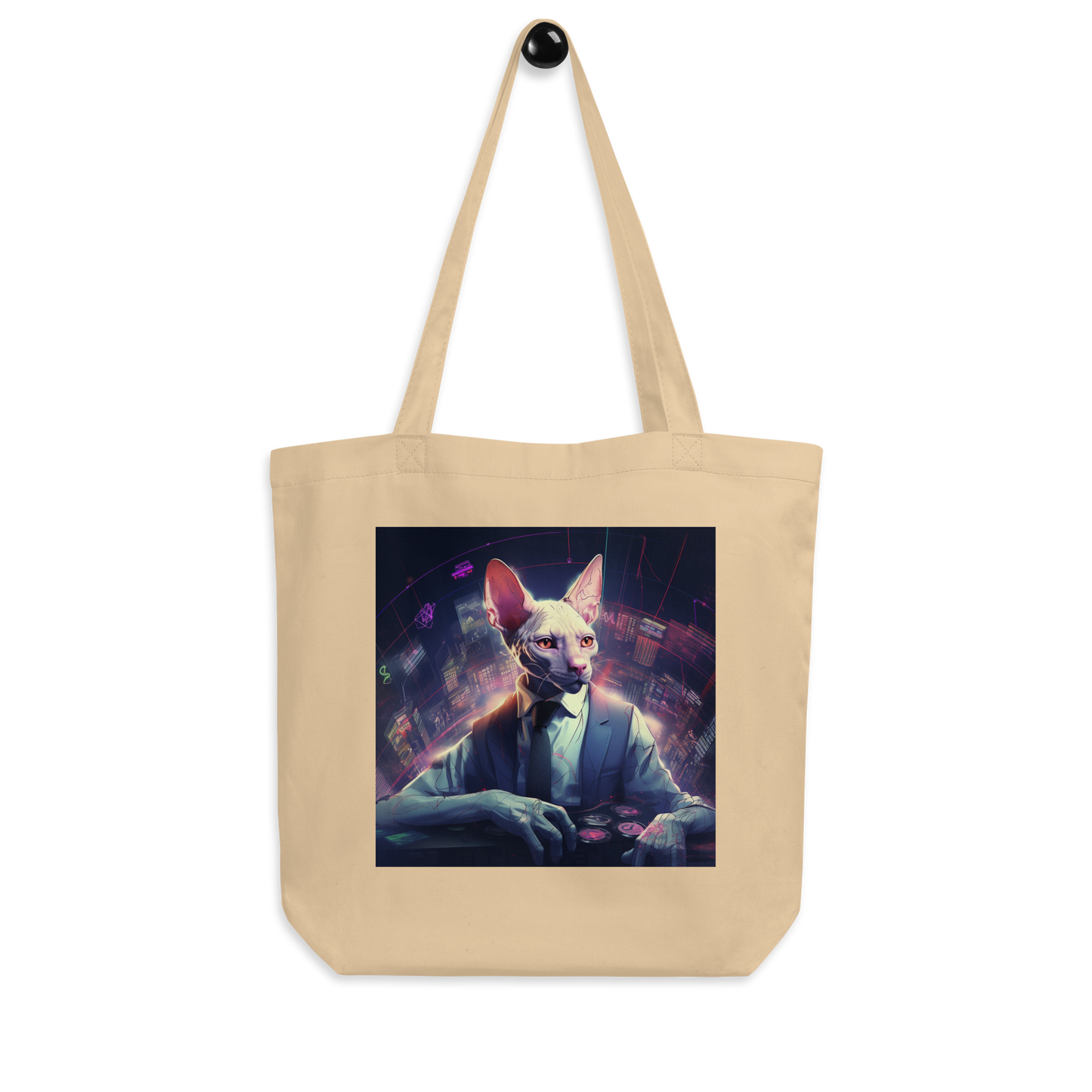 Sphynx Stock Trader Eco Tote Bag