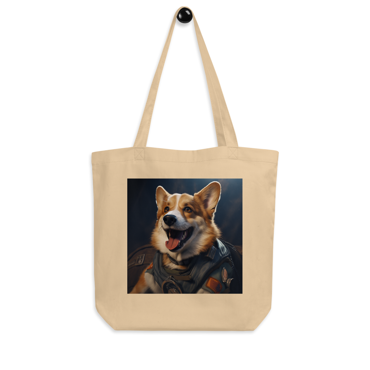 Pembroke Welsh Corgi Air Force Officer Eco Tote Bag