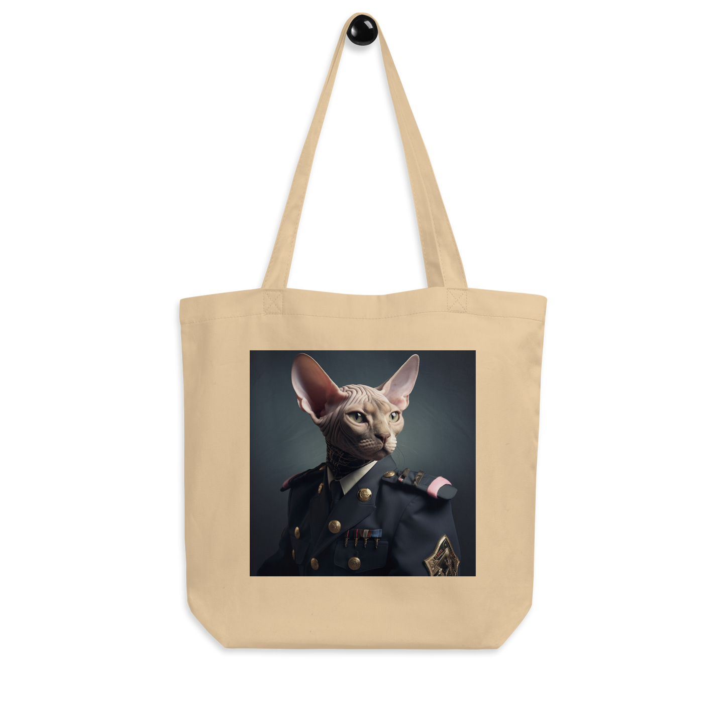 Sphynx Air Force Officer Eco Tote Bag