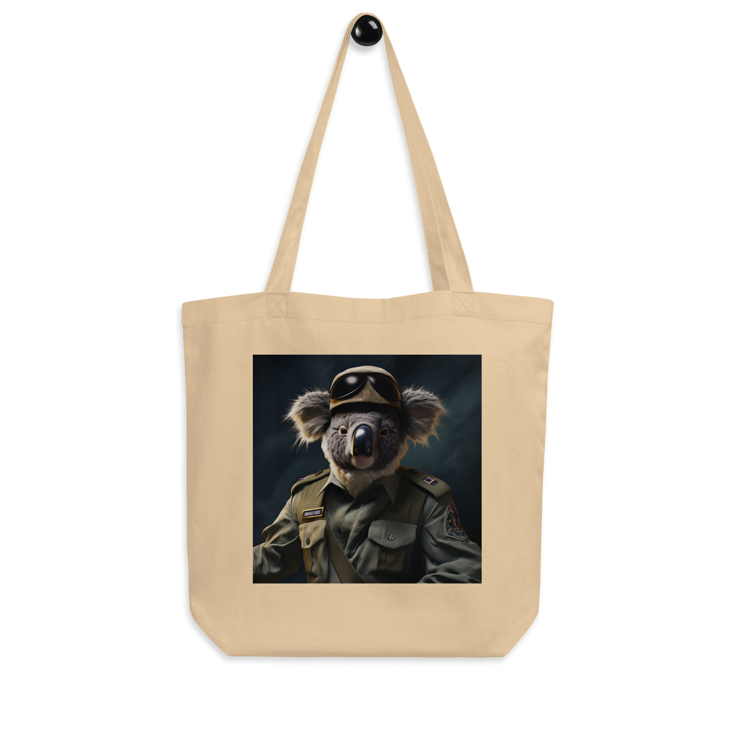 Koala Air Force Officer Eco Tote Bag