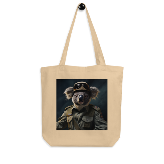 Koala Air Force Officer Eco Tote Bag