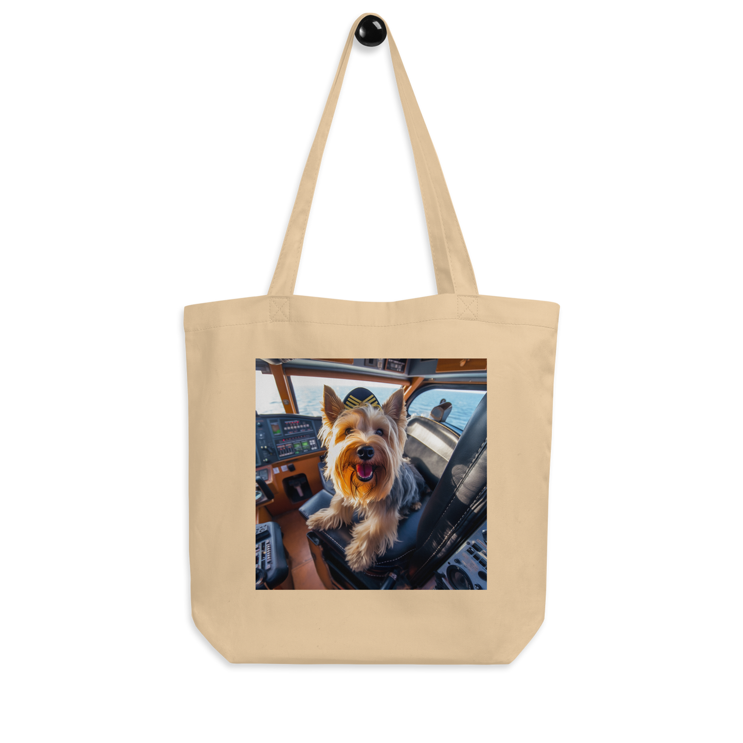 Yorkshire Terrier Airline Pilot Eco Tote Bag